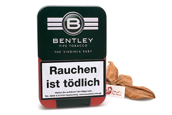 Bentley The Virginia Ruby Pipe tobacco 100g Tin Bentley The Virginia Ruby Pipe tobacco 100g Tin